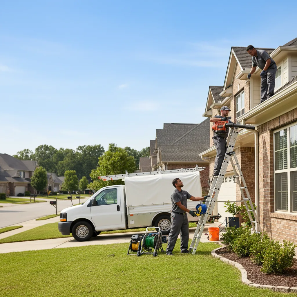 Home Gutter Service in Ben Franklin, TX near me